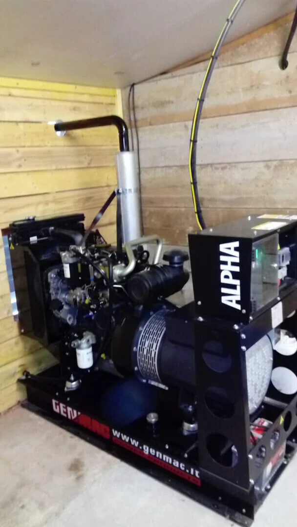 45KVA installe pour elevage de canard