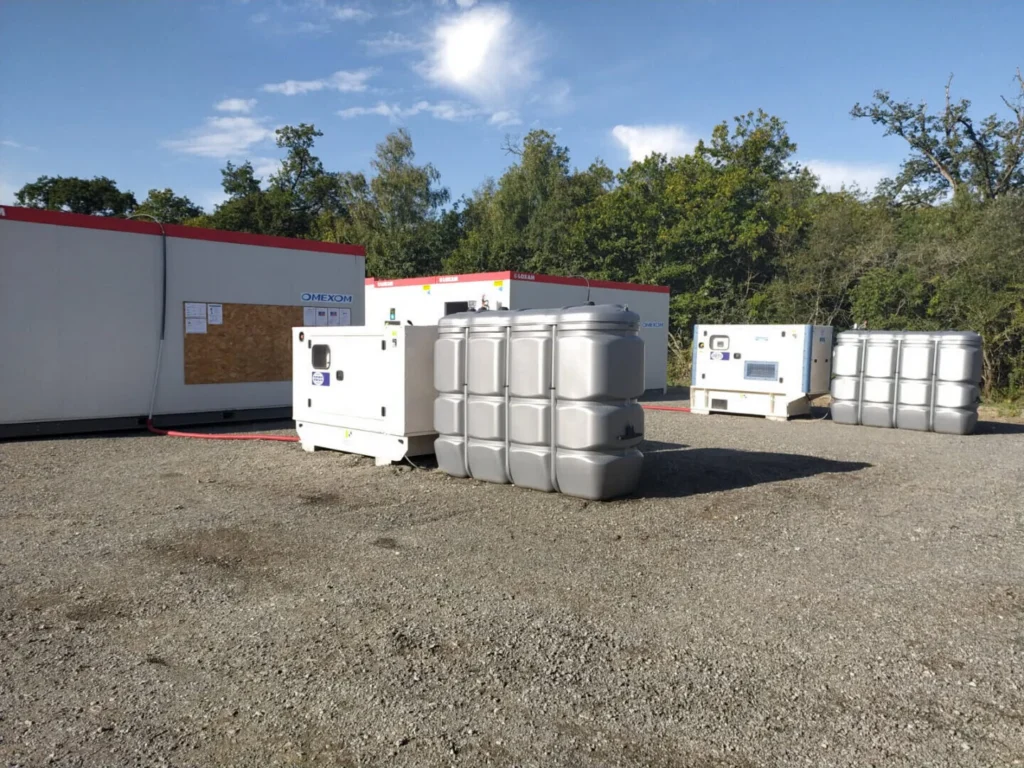 Location de groupes électrogènes sur plusieurs mois pour travaux de Lessard TP