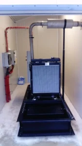 Installation dun groupe electrogene marque GENMAC dune puissance de 80KVA 2