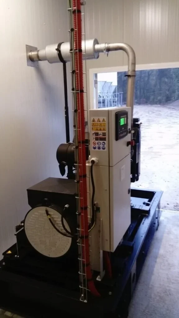 Installation d’un groupe électrogène marque GENMAC d’une puissance de 80KVA